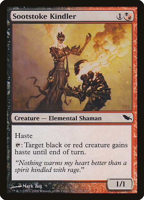 Sootstoke Kindler - Shadowmoor Magic card