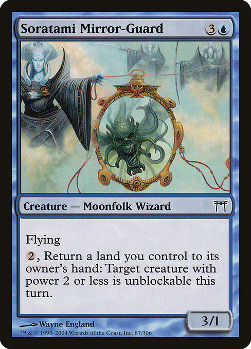 Soratami Mirror-Guard - Champions of Kamigawa Magic card