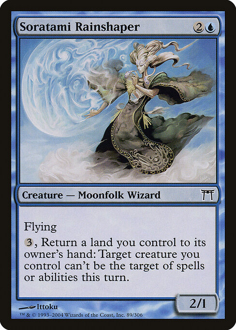 Soratami Rainshaper - Champions of Kamigawa Magic card