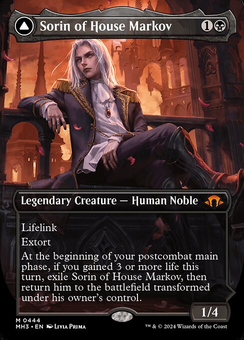 Sorin of House Markov // Sorin, Ravenous Neonate - Modern Horizons 3 Magic card