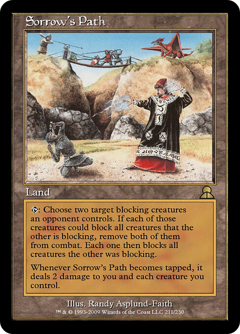 Sorrow's Path - Masters Edition III (#211) - Illustrated by Randy Asplund-Faith - Magic: The Gathering Card