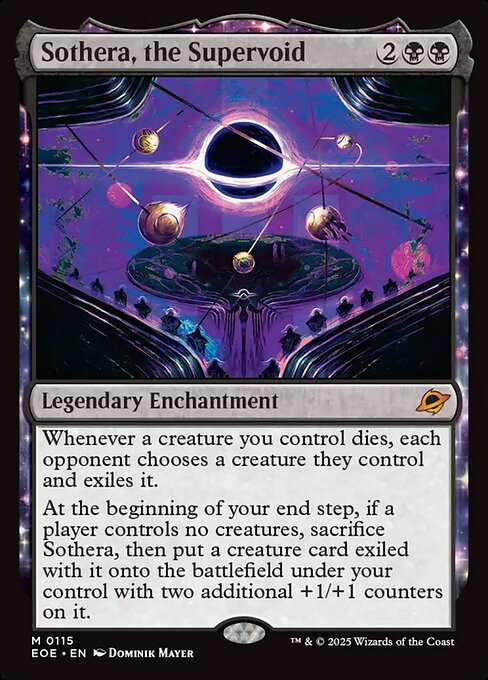 Sothera, the Supervoid - Edge of Eternities Magic card