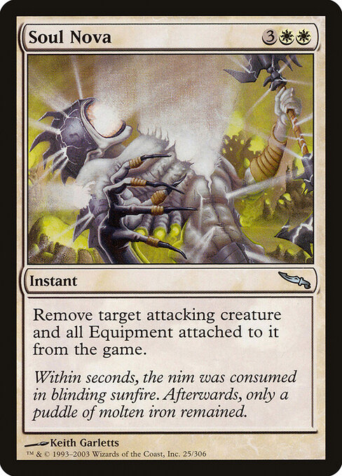 Soul Nova - Mirrodin Magic card