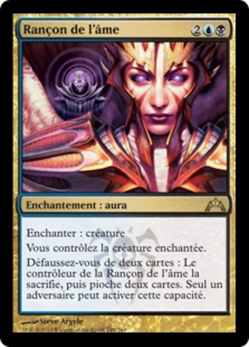Soul Ransom - Modern Masters 2017 (#186) - Illustrated by Steve Argyle - Magic: The Gathering Card