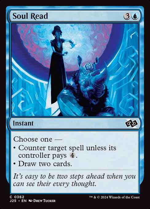 Soul Read - Foundations Jumpstart Magic card
