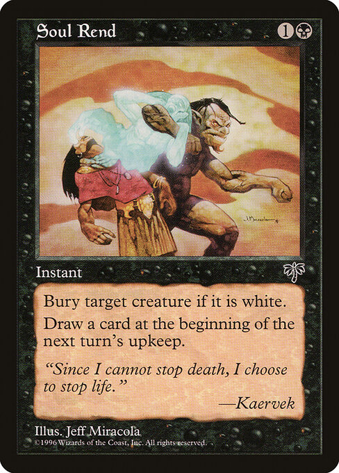 Soul Rend - Mirage Magic card