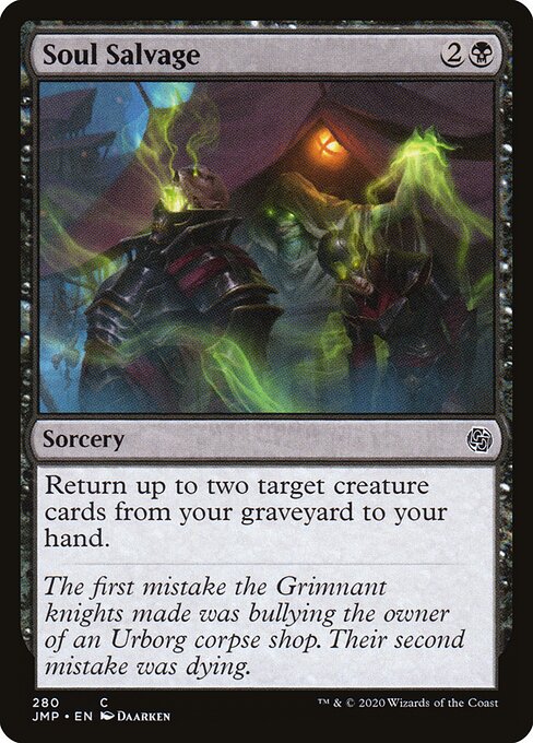 Soul Salvage - Jumpstart Magic card