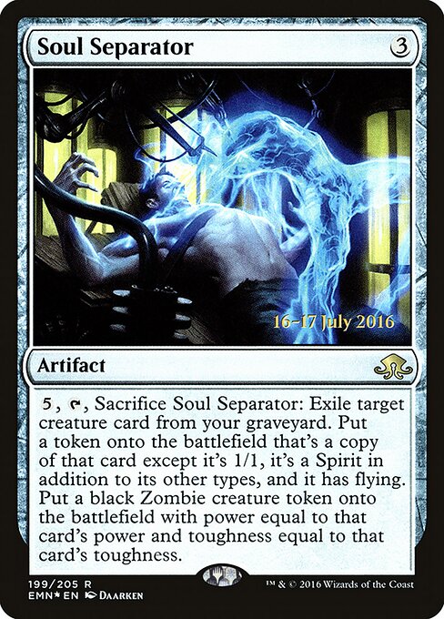 Separatore di Anime (Soul Separator) - Eldritch Moon (#199) - Illustrated by Daarken - Magic: The Gathering Card