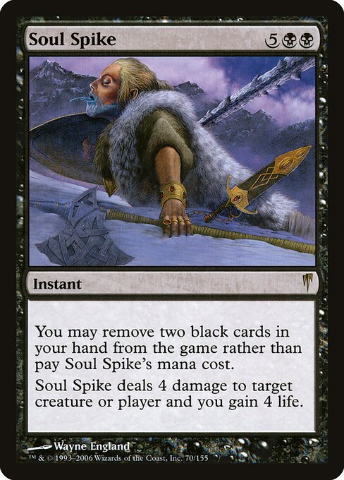 Soul Spike - Coldsnap Magic card