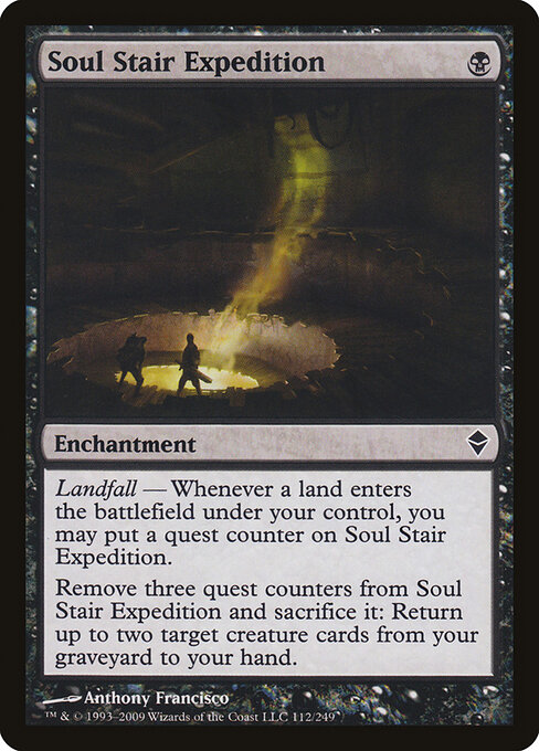 Soul Stair Expedition - Zendikar Magic card