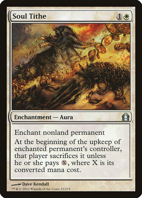 Soul Tithe - Return to Ravnica Magic card
