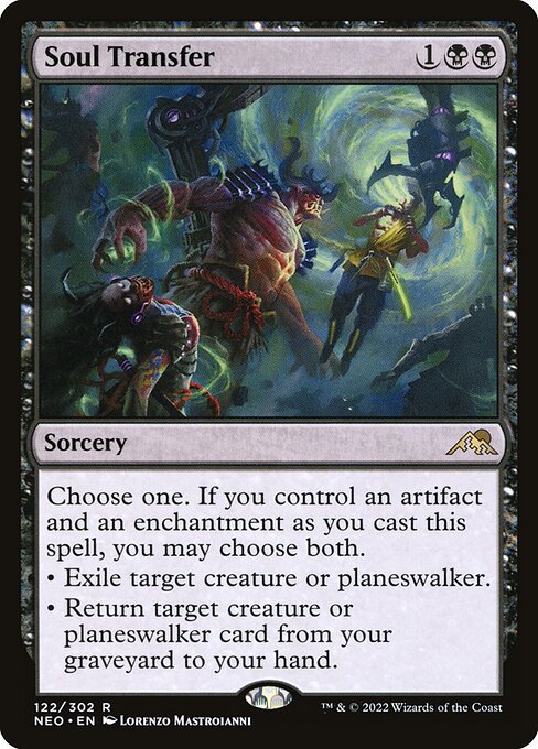 Soul Transfer - Kamigawa: Neon Dynasty Magic card