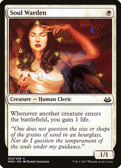 Soul Warden - Modern Masters 2017 Magic card