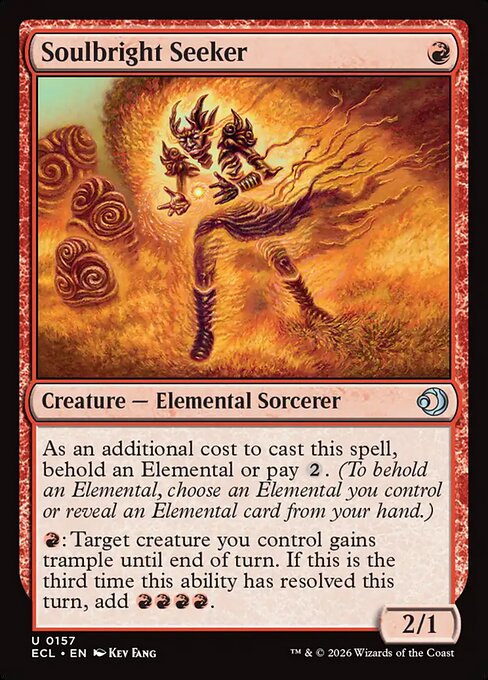 Soulbright Seeker - Lorwyn Eclipsed Magic card
