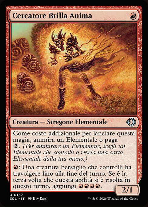 Buscador de alma radiante (Soulbright Seeker) - Lorwyn Eclipsed (#157) - Illustrated by Kev Fang - Magic: The Gathering Card