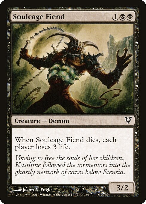 Soulcage Fiend - Avacyn Restored Magic card
