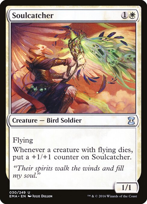Soulcatcher - Eternal Masters (#30) - Illustrated by Julie Dillon - Magic: The Gathering Card