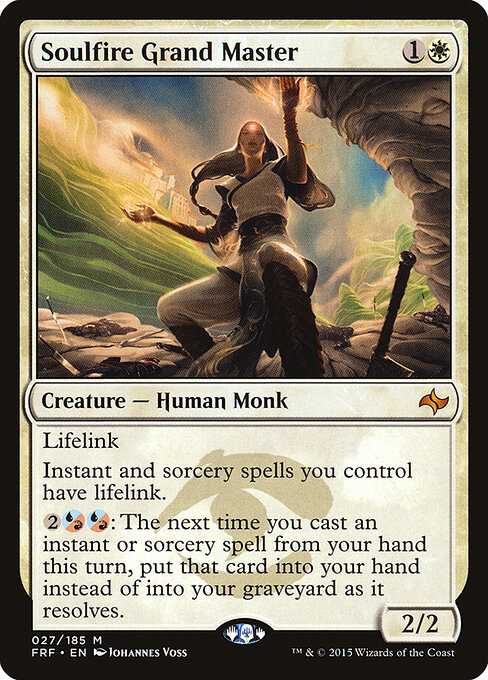 Soulfire Grand Master - Fate Reforged Magic card