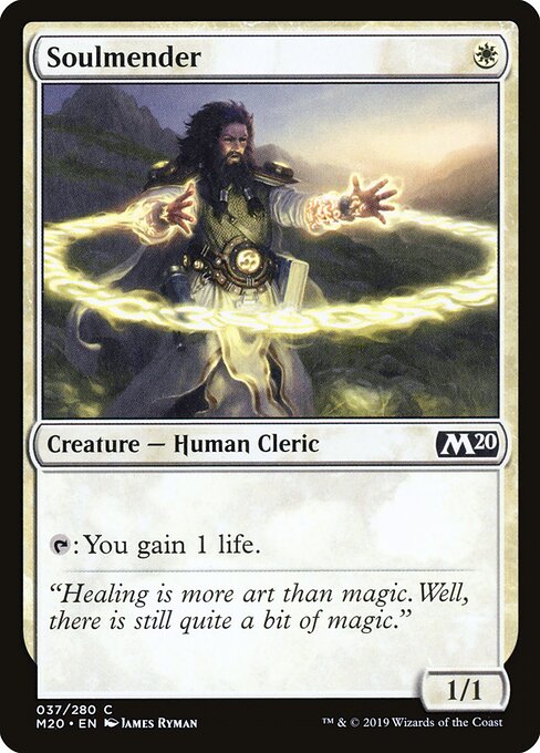 Soulmender - Core Set 2020 Magic card