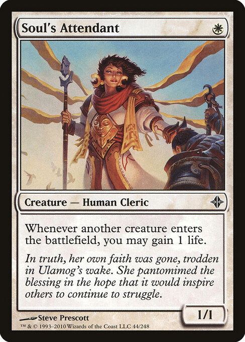 Soul's Attendant - Rise of the Eldrazi Magic card