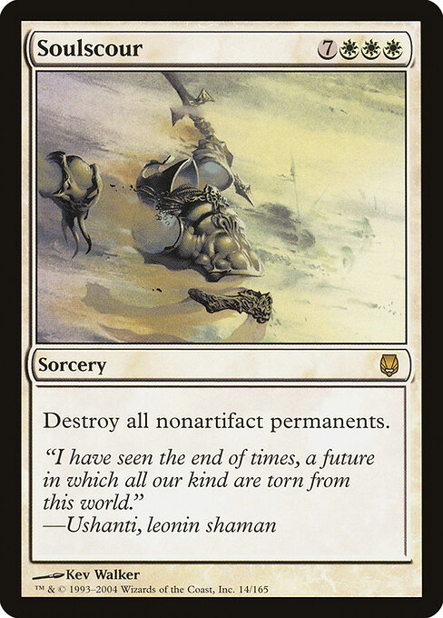 Soulscour - Darksteel Magic card