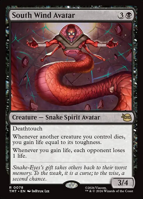 South Wind Avatar - Teenage Mutant Ninja Turtles Magic card