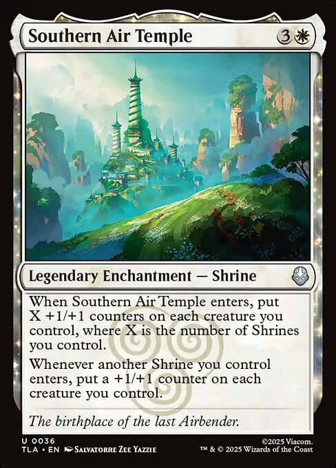 Southern Air Temple - Avatar: The Last Airbender Magic card