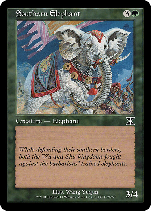Southern Elephant - Masters Edition IV Magic card