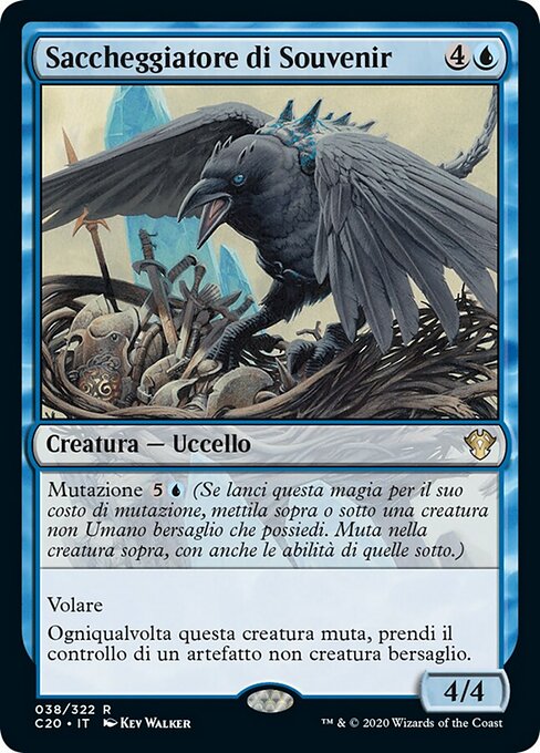 Ladrón de suvenires (Souvenir Snatcher) - Commander 2020 (#38) - Illustrated by Kev Walker - Magic: The Gathering Card