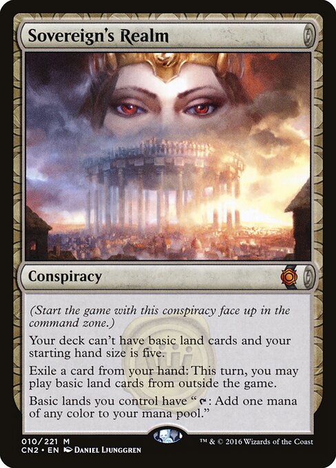 Sovereign's Realm - Conspiracy: Take the Crown Magic card