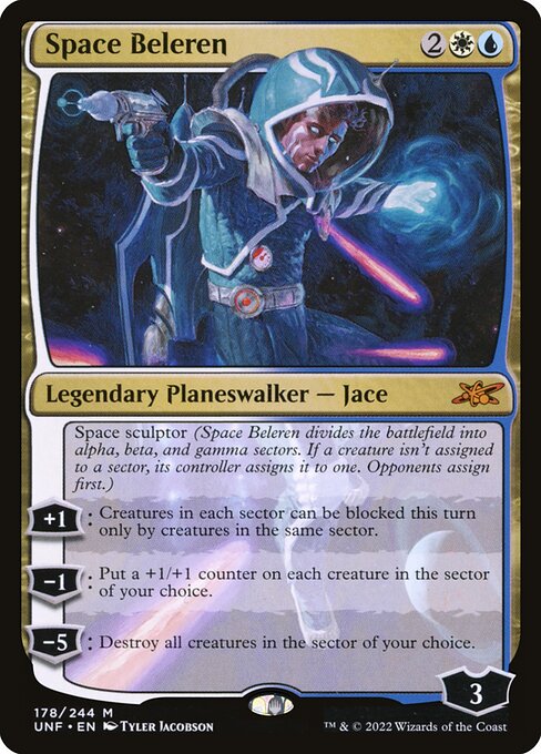 Space Beleren - Unfinity (#178) - Illustrated by Tyler Jacobson - Magic: The Gathering Card