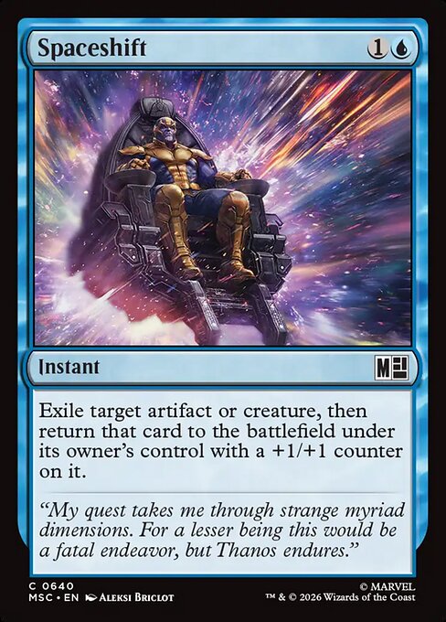 Spaceshift - Marvel Super Heroes Commander Magic card