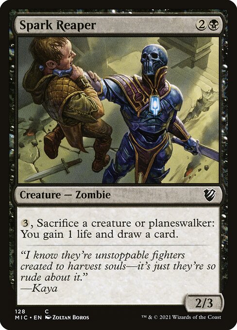 Spark Reaper - Midnight Hunt Commander Magic card
