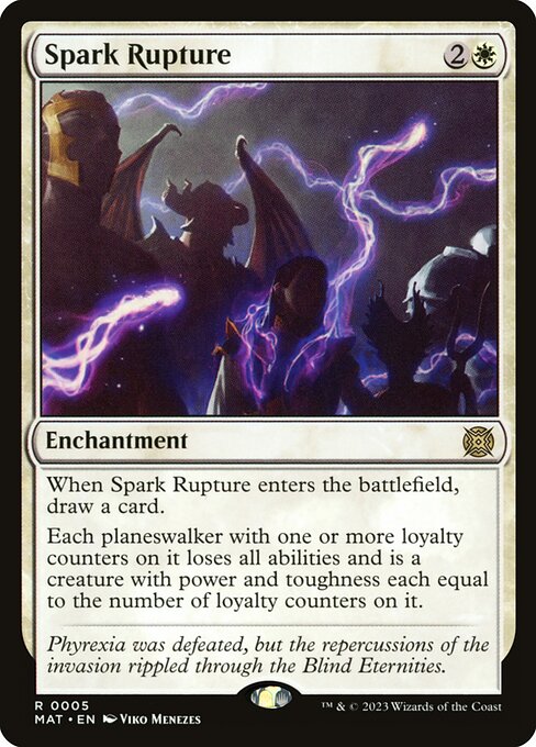 Spark Rupture - March of the Machine: The Aftermath Magic card