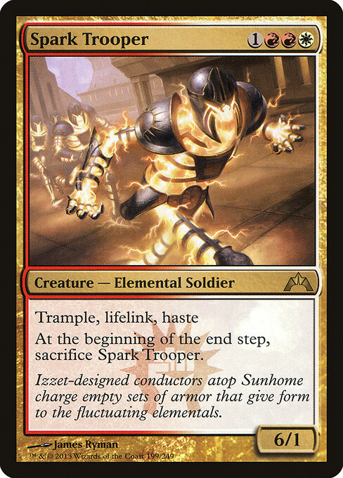 Spark Trooper - Gatecrash Magic card