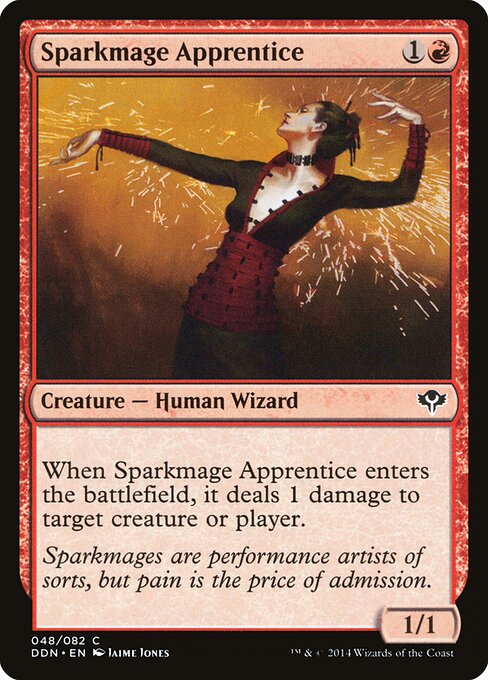 Sparkmage Apprentice - Duel Decks: Speed vs. Cunning Magic card