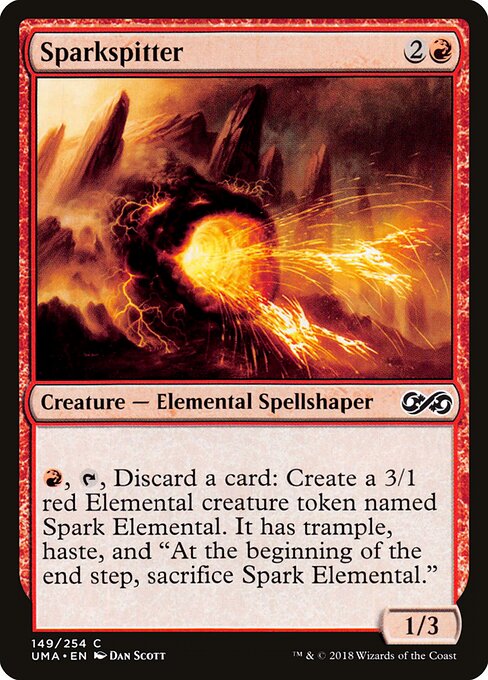Sparkspitter - Ultimate Masters Magic card