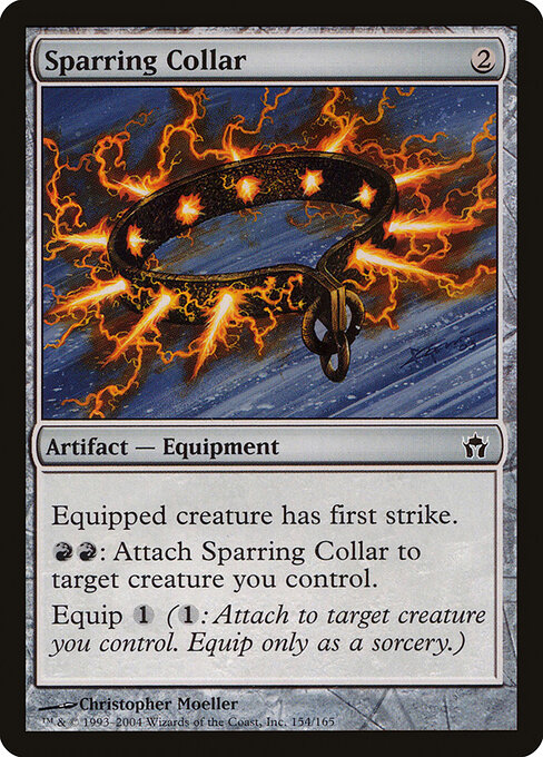 Sparring Collar - Fifth Dawn Magic card