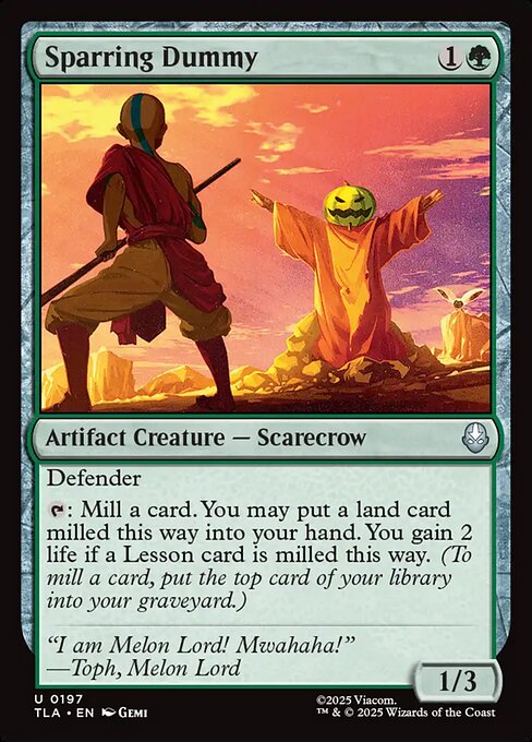 Sparring Dummy - Avatar: The Last Airbender Magic card
