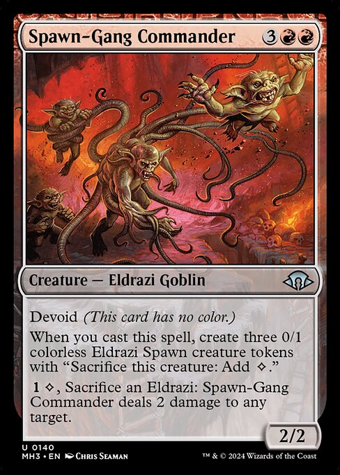 Spawn-Gang Commander - Modern Horizons 3 Magic card