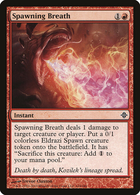 Spawning Breath - Rise of the Eldrazi Magic card
