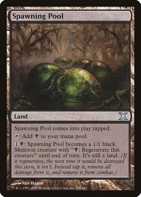 Spawning Pool - Tenth Edition Magic card