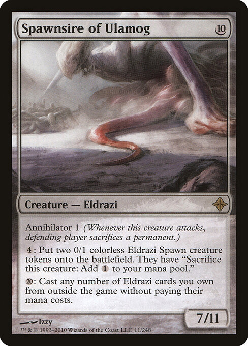 Spawnsire of Ulamog - Rise of the Eldrazi Magic card