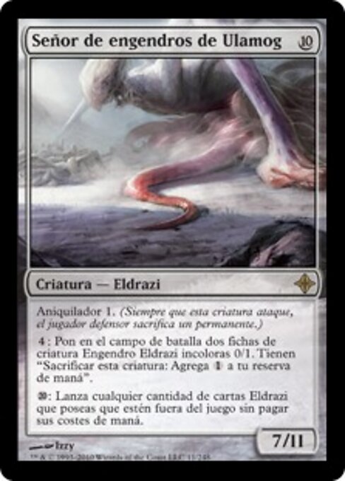Progenitore di Ulamog (Spawnsire of Ulamog) - Rise of the Eldrazi (#11) - Illustrated by Izzy - Magic: The Gathering Card