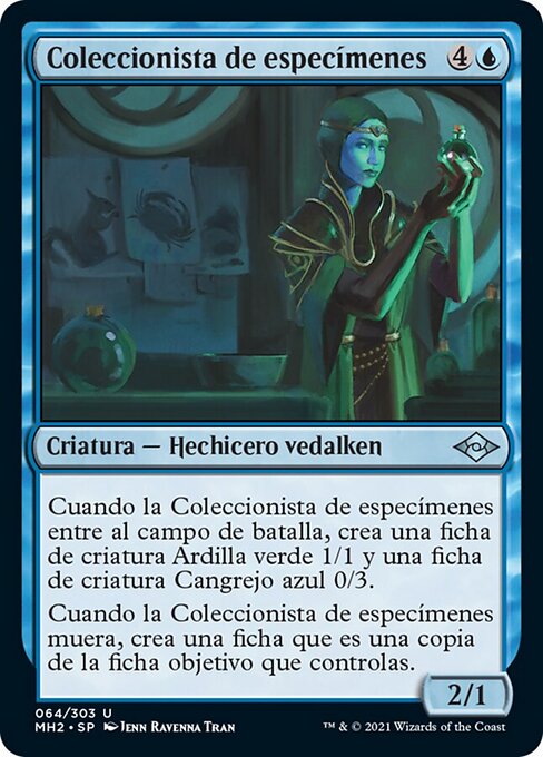 Collezionista di Esemplari (Specimen Collector) - Modern Horizons 2 (#64) - Illustrated by Ravenna Tran - Magic: The Gathering Card