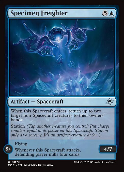 Specimen Freighter - Edge of Eternities Magic card