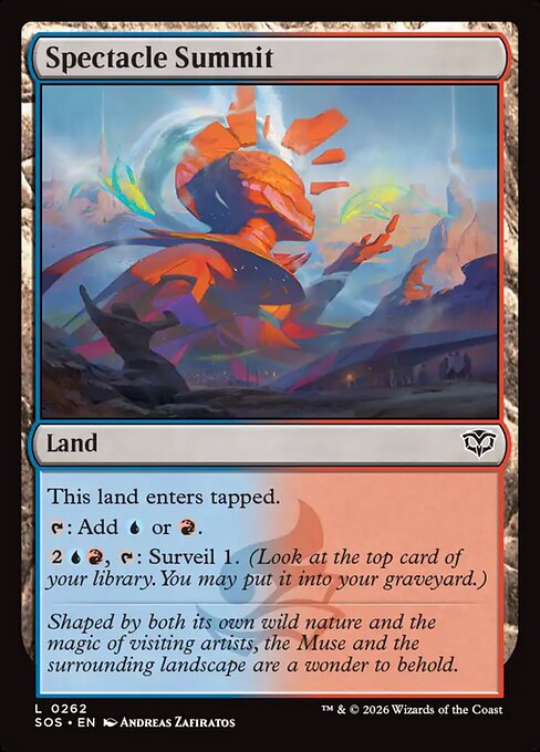 Spectacle Summit - Secrets of Strixhaven Magic card