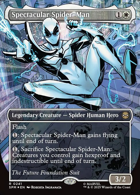 Spectacular Spider-Man - Marvel's Spider-Man (#241) - Illustrated by Roberta Ingranata - Magic: The Gathering Card