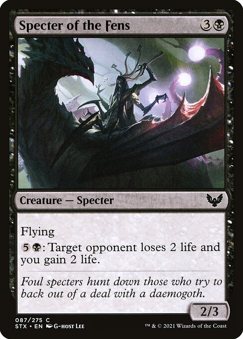 Specter of the Fens - Strixhaven: School of Mages Magic card