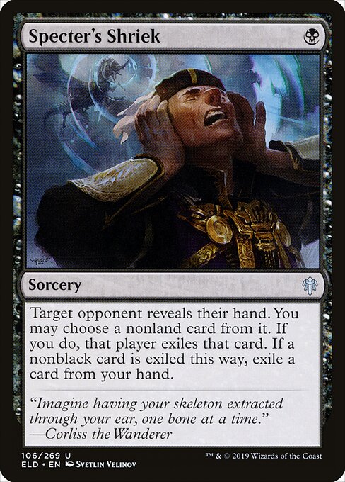 Specter's Shriek - Throne of Eldraine Magic card